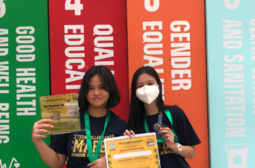 Miranda, Feliciano clinch First Runner up at the invitational Math-Sci Quiz Bee at 4th Panagrang-Ay Festival